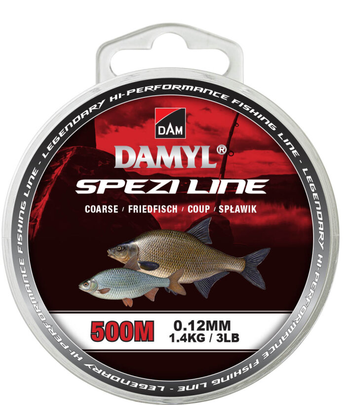DAM Damyl Spezi Line - Friedfisch 0,12 mm