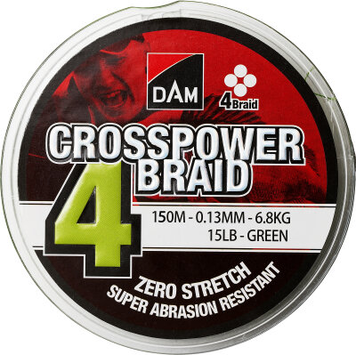 DAM Crosspower 4-Braid 150 m