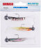 Balzer Shirasu SoftLures mit Jigheads - Holo Yoko Shad Set 7 cm