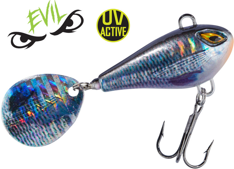 Balzer Shirasu Colonel Spin Buddy Evil Eye Light - Rotauge UV