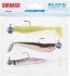 Balzer Shirasu SoftLures mit Jigheads - Worm/Shad Mix