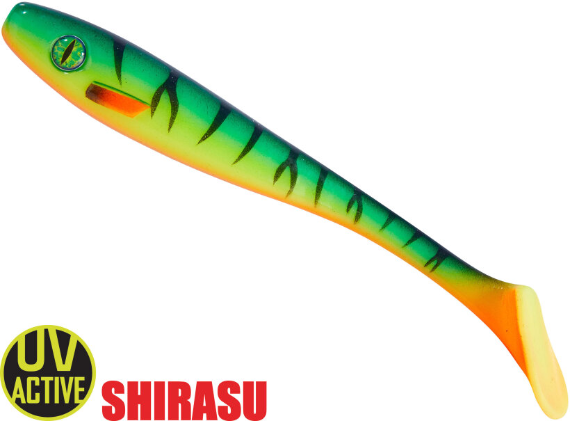 Balzer Shirasu "Pike Collector" Shad - Fireshark