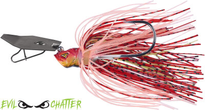 Balzer Shirasu Evil Eye Chatter - Red Craw 1/0 / 7,5g
