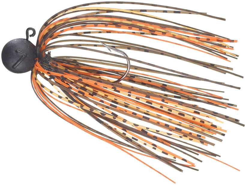 Balzer Shirasu Micro Skirt Jig - Pumpkin Amber Red