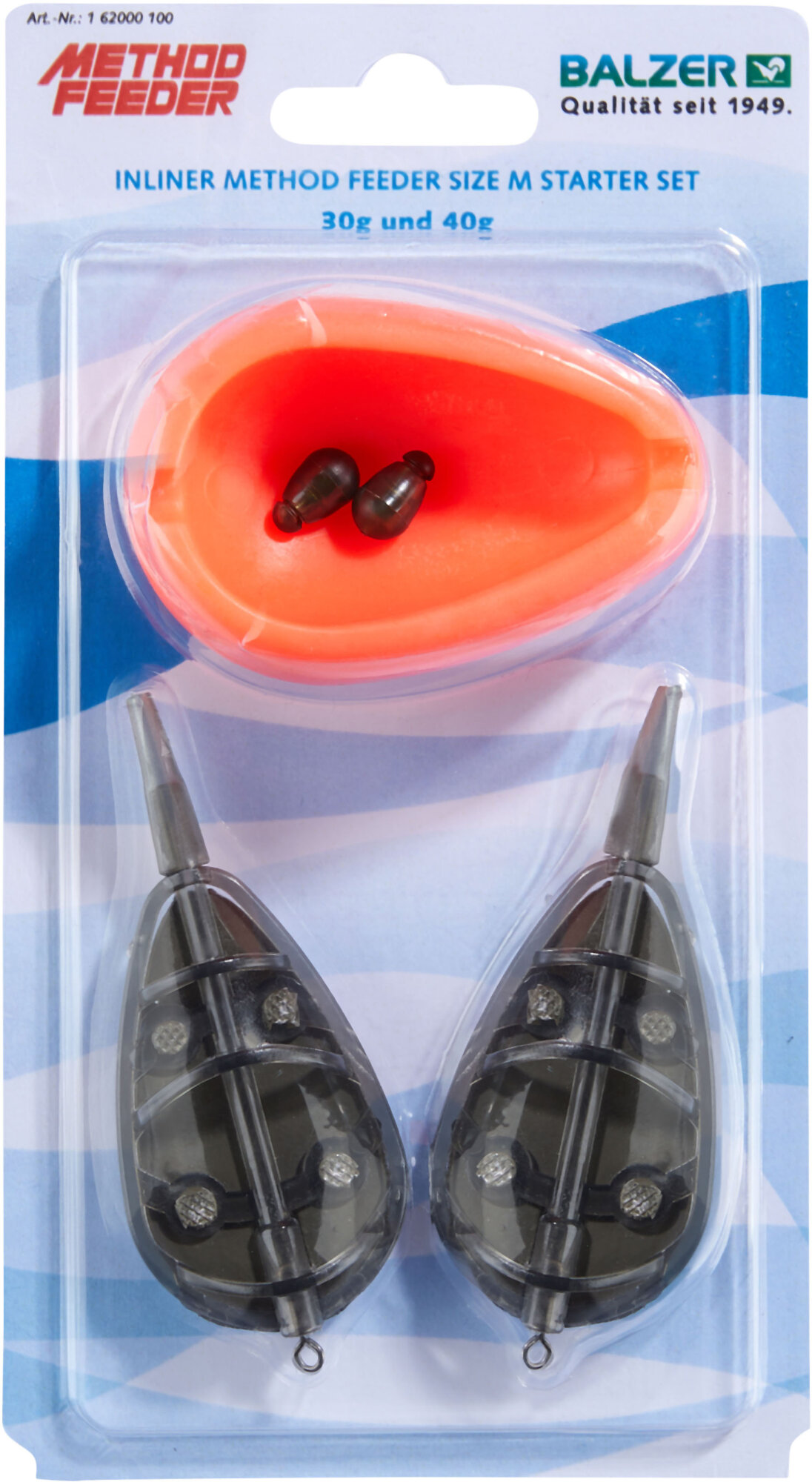 Balzer Method Feeder Futterkorb Medium - Inliner Korb Mit Wirbeltonne