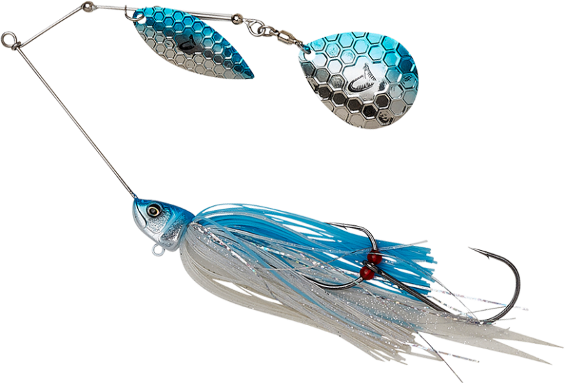 Savage Gear DaBush Spinnerbait - Blue Silver