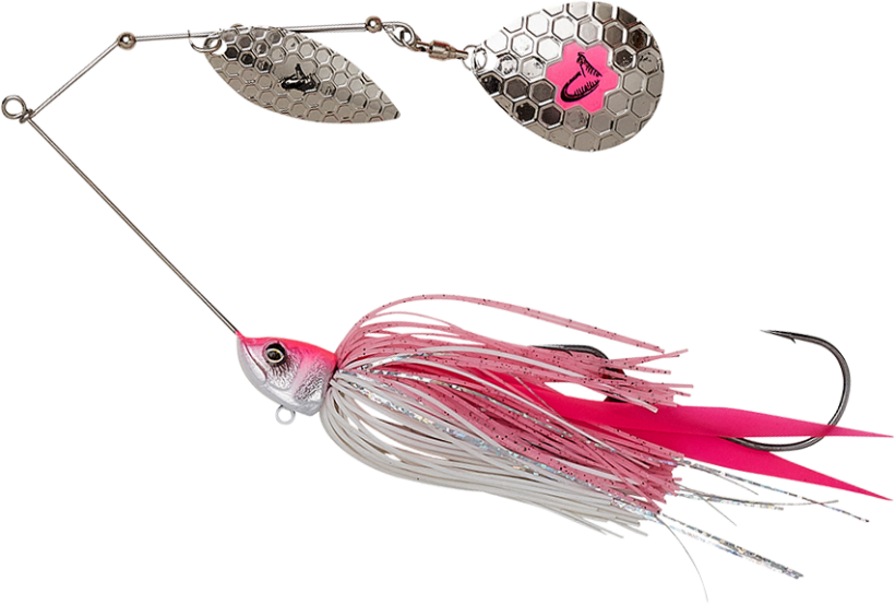 Savage Gear DaBush Spinnerbait - Pink Silver