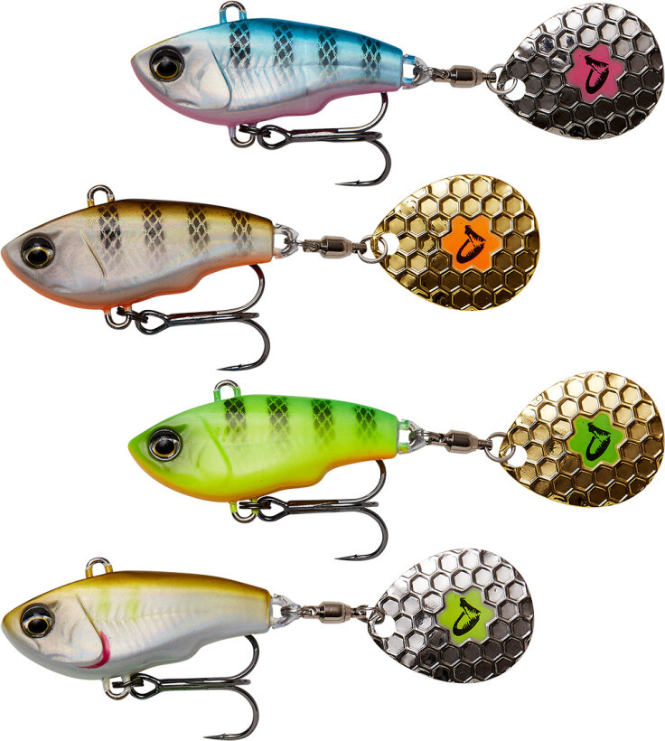 Savage Gear Fat Tail Spin Fluo