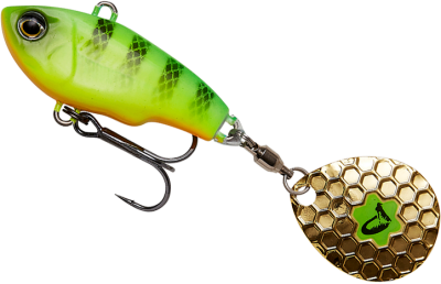 Savage Gear Fat Tail Spin Fluo