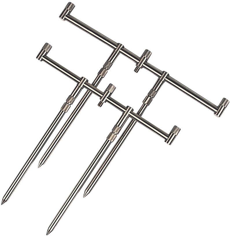 Prologic Compact Rod Pod aus Edelstahl - 3 Ruten