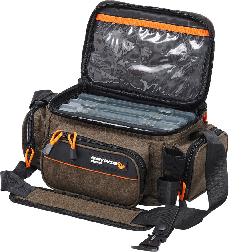 Savage Gear System Box Bag M mit 3 Boxen