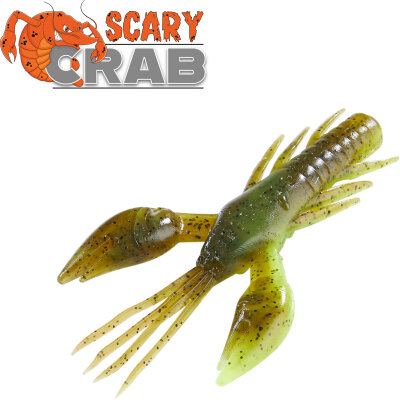 Balzer Shirasu Scary Crab - Green Pumpkin Chartreuse (UV)