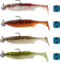 Savage Gear Fat Minnow T-Tail RTF - Clear Water Mix 7,5 cm