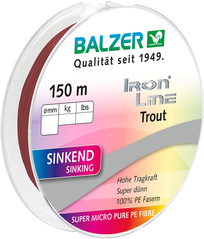 Balzer Iron Line Trout - Sinkend 0,06 mm