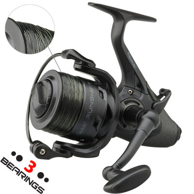 DAM Profi Karpfenset Iconic Carp + Runshift FS