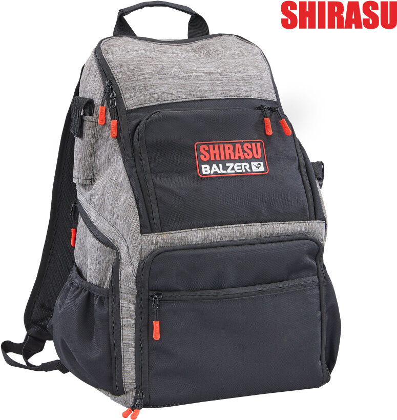 Balzer Shirasu Spinnfischer Rucksack - mit 2 Boxen