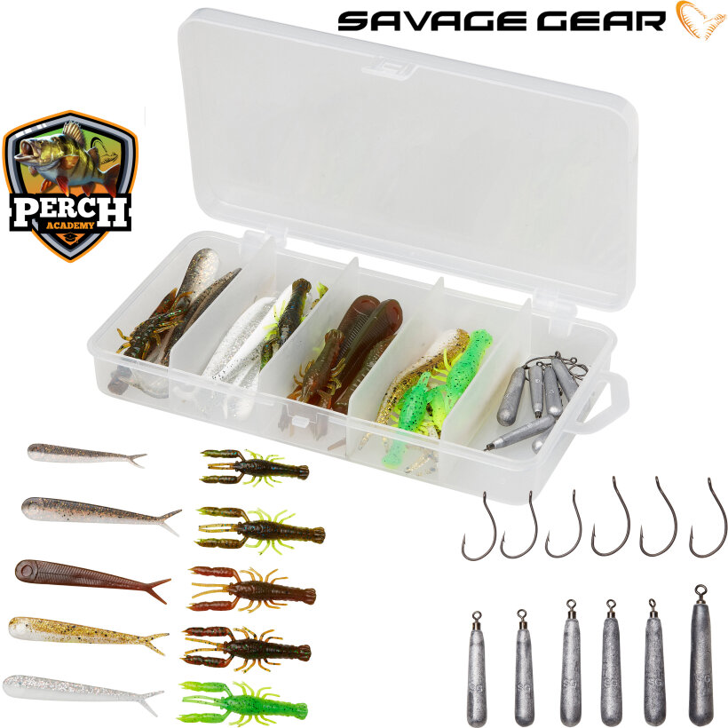 Savage Gear Dropshot Academy Kit - Barschset