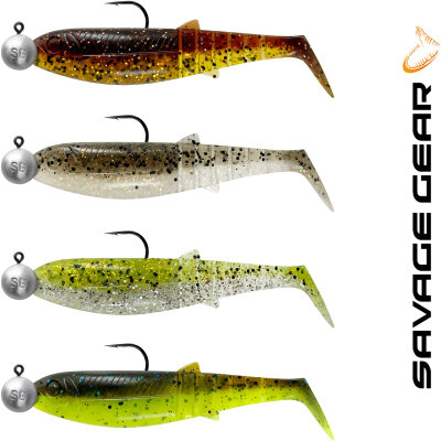 Savage Gear Cannibal Shad Mix UV - Clearwater Mix