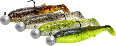 Savage Gear Cannibal Shad Mix UV - Clearwater Mix