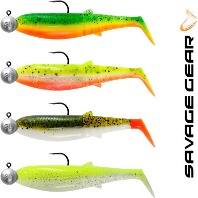 Savage Gear Cannibal Shad Mix UV - Darkwater Mix