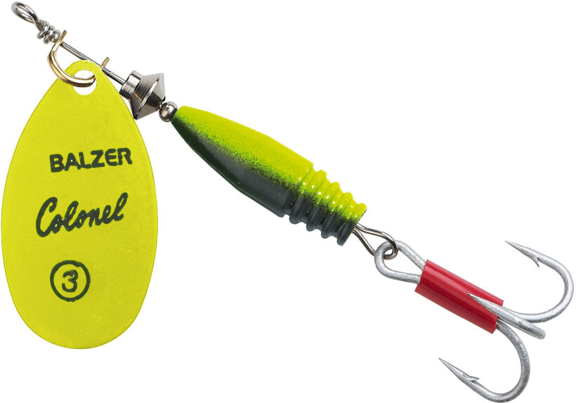 Balzer Colonel Classic Spinner - Fluo Gelb