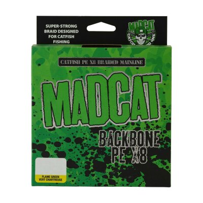 MADCAT Backbone PE X8 Braided Catfish Line 300 m - Welsschnur