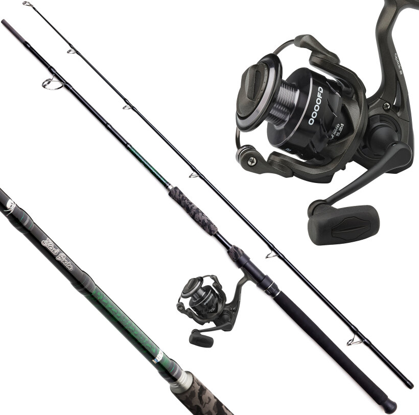 MADCAT Profi Angelset Wels Deluxe Rute + Rolle