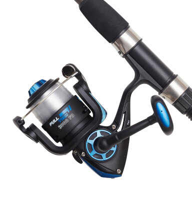 DAM Anfänger Angelset "Full Tech Tele Spinning Combo" 2,40 m / 3000FD
