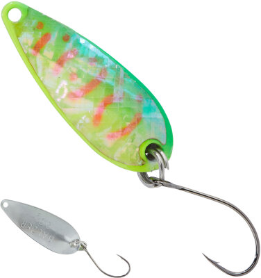 Balzer Trout Attack "Abalone Spoon" Gelb-Grün