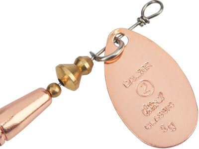 Balzer Colonel Perlmut Spinner mit 2 Haken - Rot 7,0 g