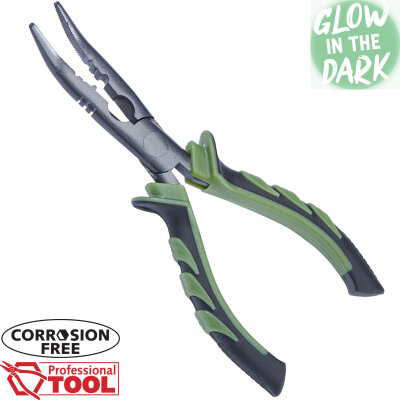 Balzer Corrosion Free Glow Universal-Zange gebogen
