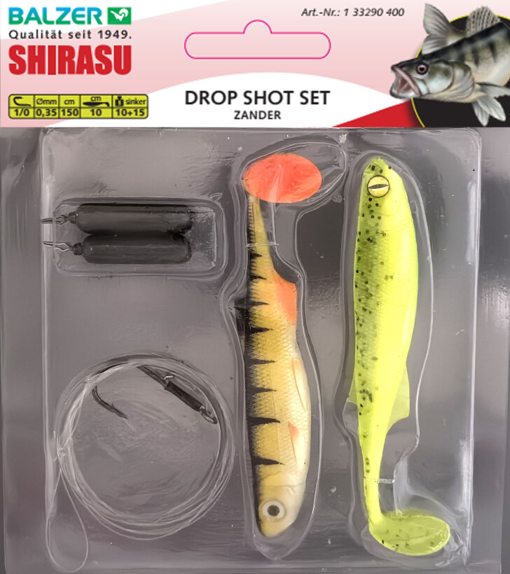 Balzer Shirasu Ready to Fish Set - Drop Shot Zander