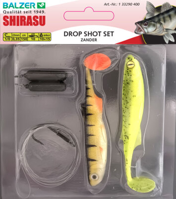 Balzer Shirasu Ready to Fish Set - Drop Shot Zander