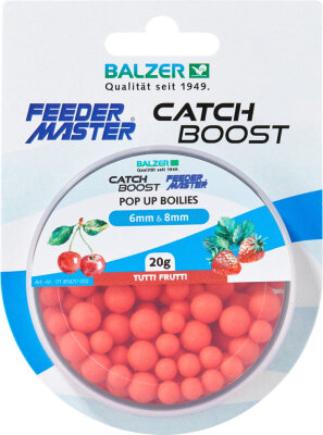 Balzer Feedermaster Catch Boost Boilies Pop up - Rot...