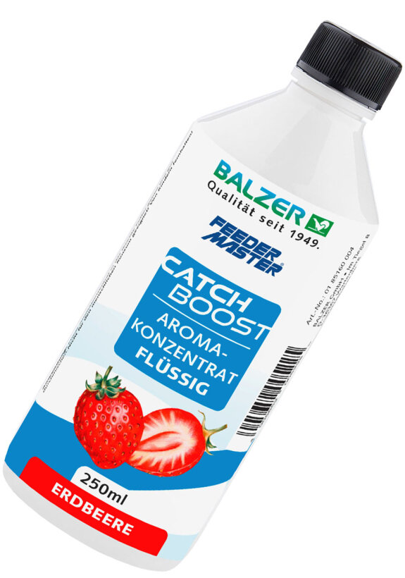 Balzer Feedermaster Catch Boost Flüssiges Aromakonzentrat - Erdbeere