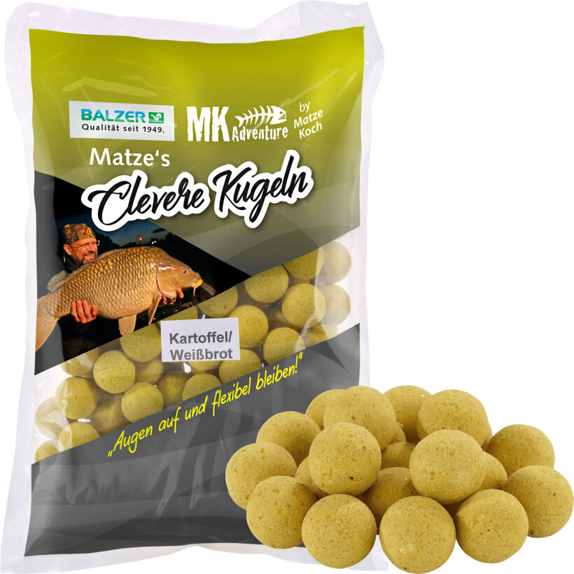 Balzer Matze Koch Boilies Matzes Clevere Kugeln - Kartoffel-Weissbrot