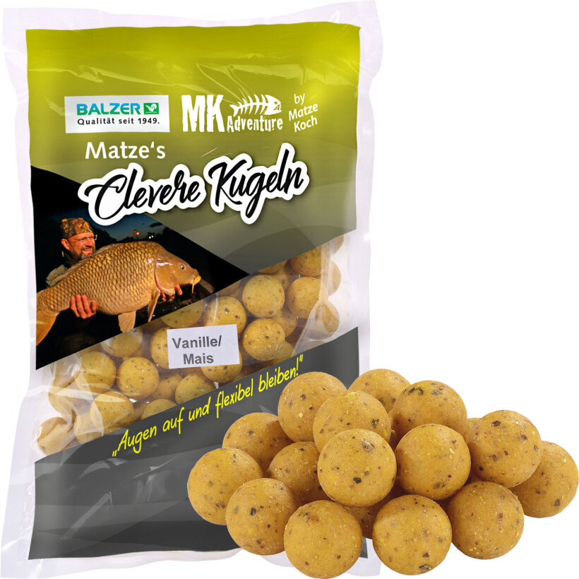 Balzer Matze Koch Boilies Matzes Clevere Kugeln - Vanille-Mais