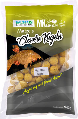Balzer Matze Koch Boilies Matzes Clevere Kugeln - Vanille-Mais