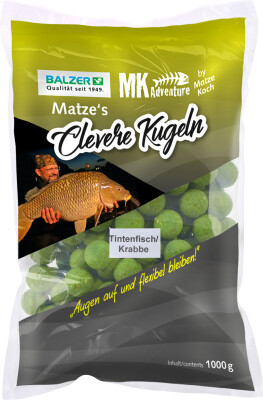 Balzer Matze Koch Boilies Matzes Clevere Kugeln - Tintenfisch-Krabbe