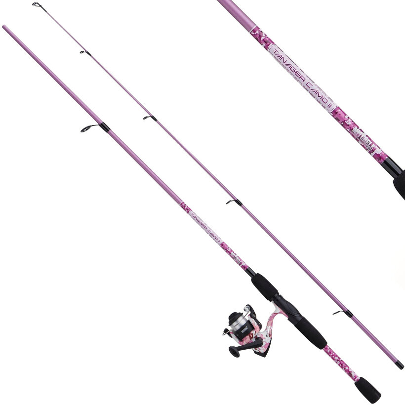Mitchell Angelset Tanager Pink Camo II Spin Combo