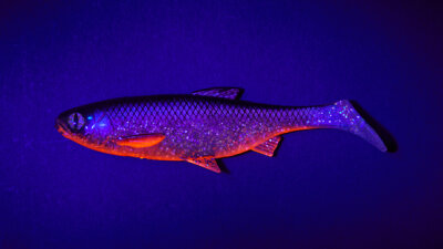 Balzer Shirasu Fake Shad - Dark Minnow