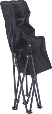 Balzer Komfort Faltstuhl mit Nackenbereich schwarz