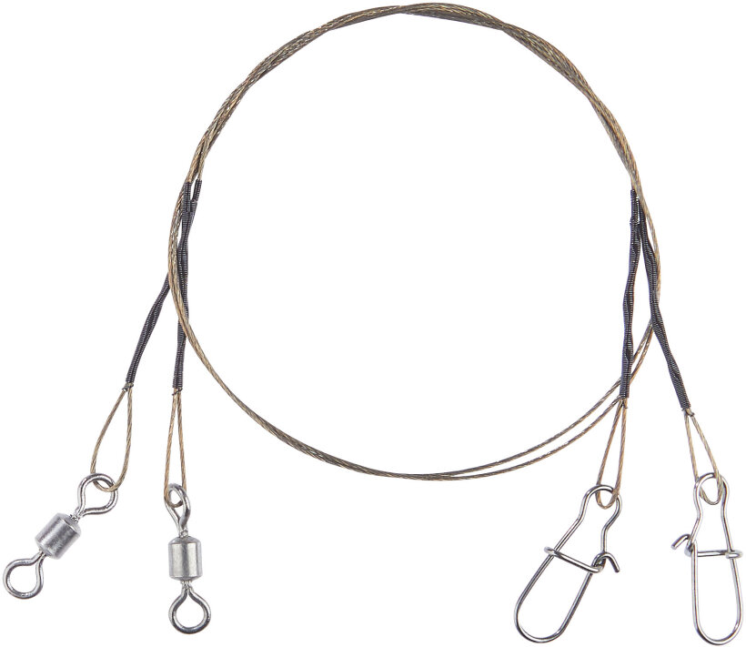 Balzer 7x7 Niroflex-Edelstahlvorfach mit Snap und Tonne