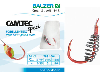 Balzer Camtec Speci Vorfach Forellenteig