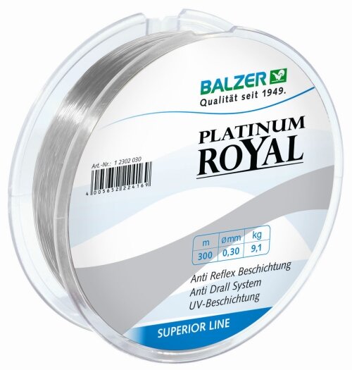 Balzer Platinum Royal - 300 m 0,22 mm