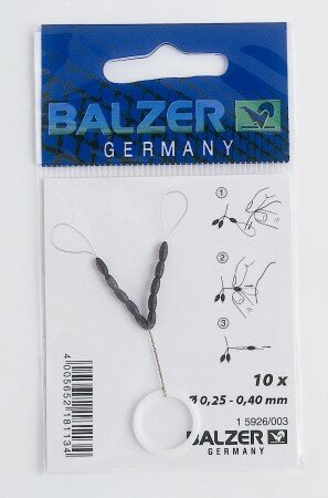 Balzer Gummistopper Deluxe, 10 Stk. S