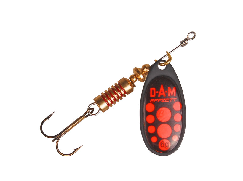 DAM Effzett Standard Spinner - Black Red