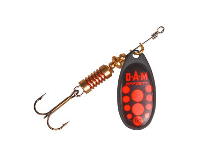 DAM Effzett Standard Spinner - Black Red