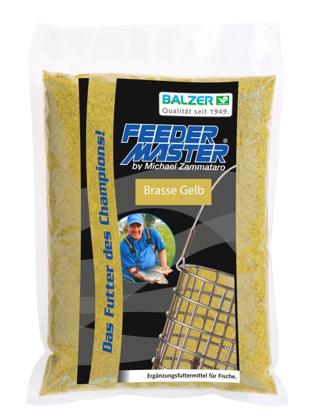 Balzer Michael Zammataros Feedermaster Futter - Brasse gelb