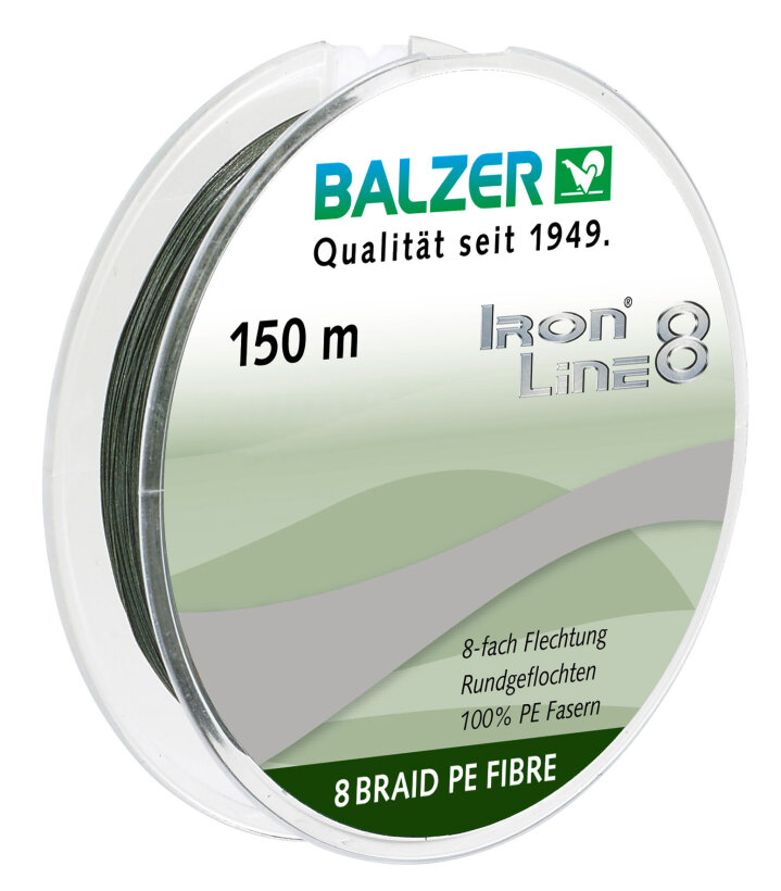 Balzer Iron Line 8 Grün 0,10 mm